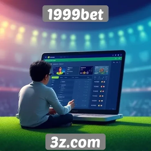 Análise das funcionalidades do site 1999bet