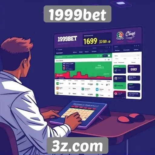 Comportamento dos usuários no site de apostas 1999bet